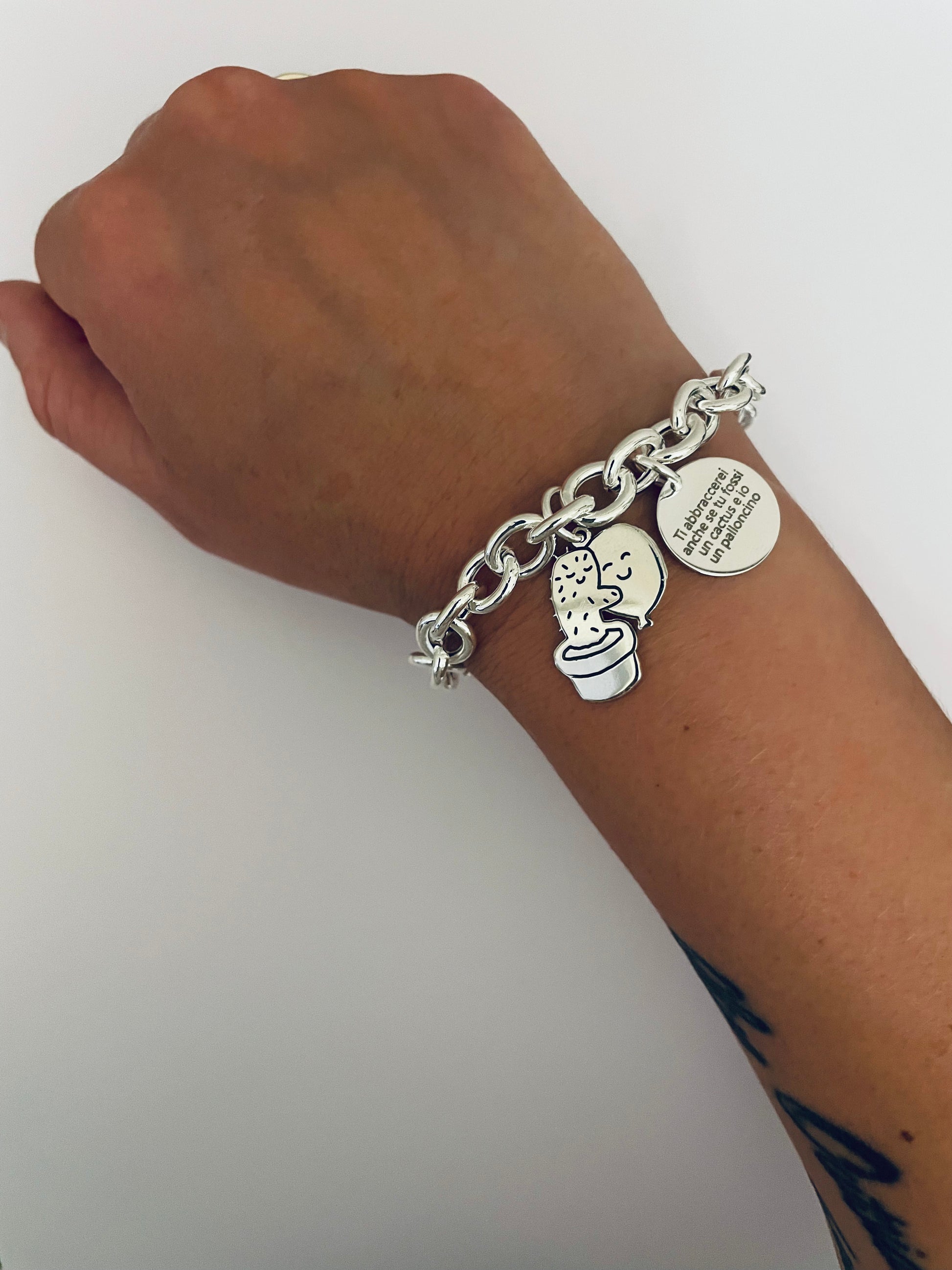 Bracciale Cactus e Palloncino – I gioielli di dafne